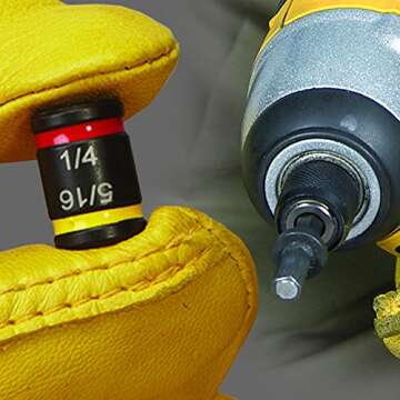 Malco MSHC 1/4 & 5/16 Reversible Hex Chuck Driver