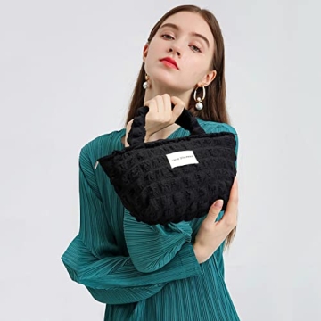 Noozion Makeup Bag - Chic Organizer for Women and Girls