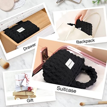 Noozion Makeup Bag - Chic Organizer for Women and Girls