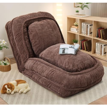 Versatile Upholstered Human Dog Bed & Sofa Chair