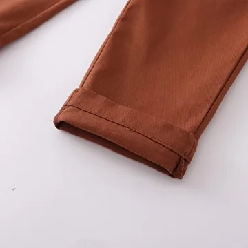 YALLET Toddler Boy Suit with Shirt and Bowtie for Weddings