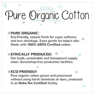 Lamaze Organic Baby Boys' Pure Cotton Jogger Pants