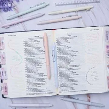 BLIEVE Pastel Gel Pens for Aesthetic Note Taking Supplies