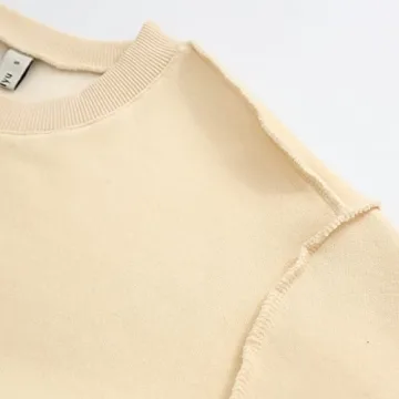 Amazhiyu Cropped Sweatshirt for Women - Stylish and Cozy