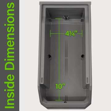 ReadySpace Plastic Containers for Organizing and Storage Bins for Closet, Kitchen, Office, Garage or...