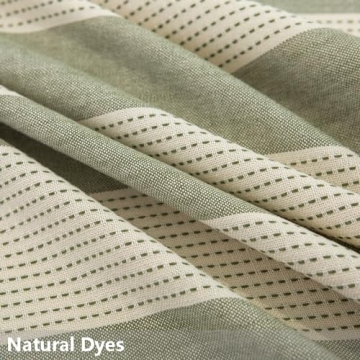 TruDelve Cotton Blend Tablecloth with Tassels 70"x55"