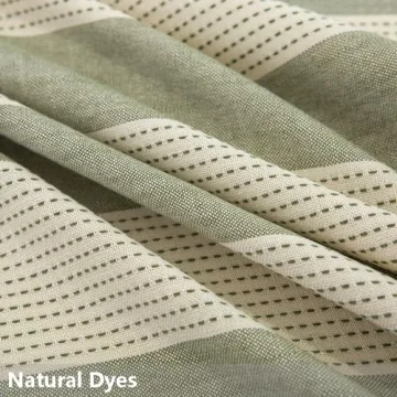 TruDelve Cotton Blend Tablecloth with Tassels 70"x55"