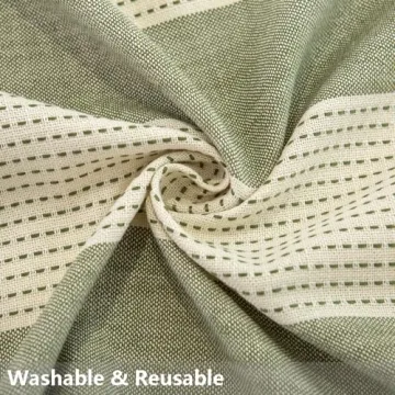 TruDelve Cotton Blend Tablecloth with Tassels 70"x55"