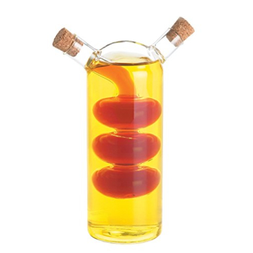 Stylish and Elegant Fox Run Bubble Design Oil and Vinegar Bottle for Every Kitchen
