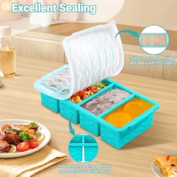 Silicone Freezer Tray – Multi-functional Meal Prep Tool
