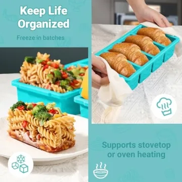 Silicone Freezer Tray – Multi-functional Meal Prep Tool