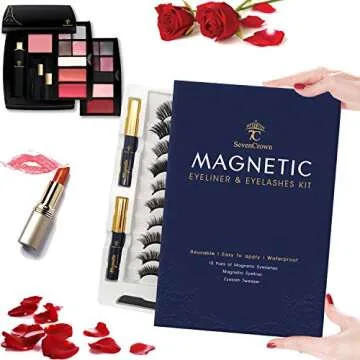3D Magnetic Eyelashes Kit - Natural Look & Easy Application