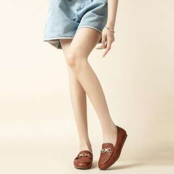 Cvistpieo Loafers for Women Business Casual Shoes Comfortable & Lightweight Penny Loafers Slip On Wo...