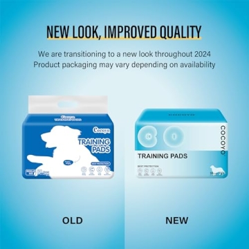 COCOYO Dog Training Pads - Super Absorbent & Leak-Proof 50 Count