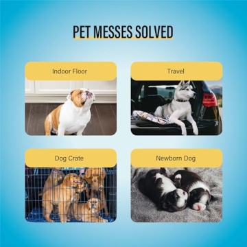 COCOYO Dog Training Pads - Super Absorbent & Leak-Proof 50 Count