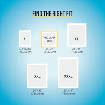 COCOYO Dog Training Pads - Super Absorbent & Leak-Proof 50 Count