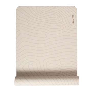 Suede Yoga Mat (Ivory) + Yoga blocks (Sandstone Set)