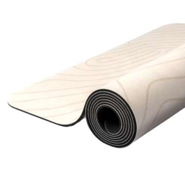 Suede Yoga Mat (Ivory) + Yoga blocks (Sandstone Set)