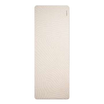 Suede Yoga Mat (Ivory) + Yoga blocks (Sandstone Set)