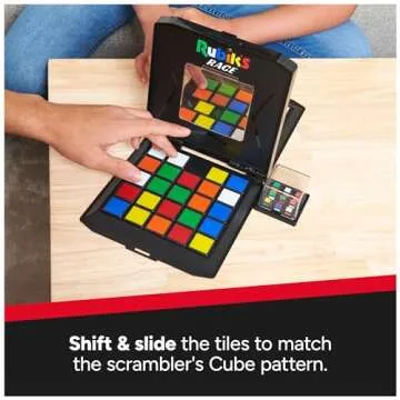 Rubik's Race Classic Fast-Paced Strategy Game for All Ages