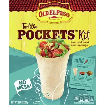 Old El Paso Tortilla Pockets Kit for Easy Eating