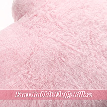 Heart Shaped Plush Throw Pillows for Kids Sleepover