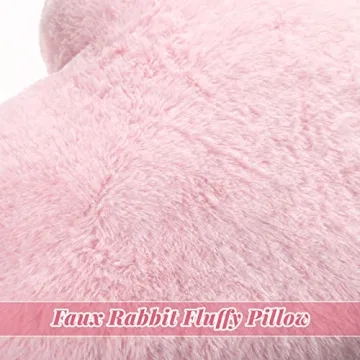 Heart Shaped Plush Throw Pillows for Kids Sleepover