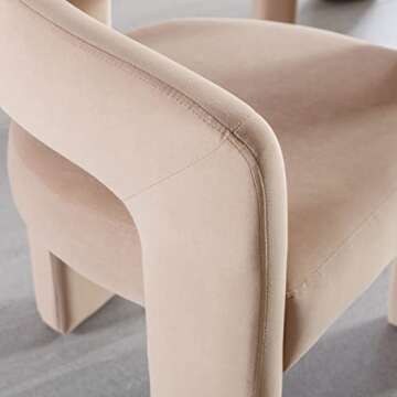 Modern Velvet Dining Chairs Set of 6 - Stylish Comfort