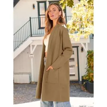 LILLUSORY Women's Oversized Long Cardigans - Trendy Comfort