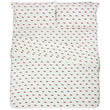 LAMANNI Flannel Sheet Set - Cozy, Affordable Bedding Set