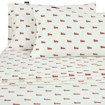 LAMANNI Flannel Sheet Set - Cozy, Affordable Bedding Set