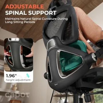 Ergonomic Mesh Office Chair with Adjustable Features