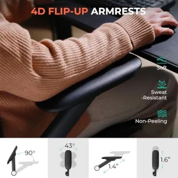 Ergonomic Mesh Office Chair with Adjustable Features