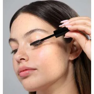 Cliganic Organic Castor Oil, 100% Pure (1oz with Eyelash Kit) - For Eyelashes, Eyebrows, Hair & Skin