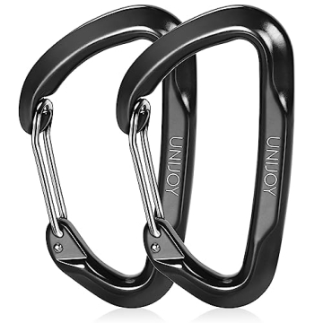 Unijoy Heavy Duty Carabiners 18KN Lightweight Clips