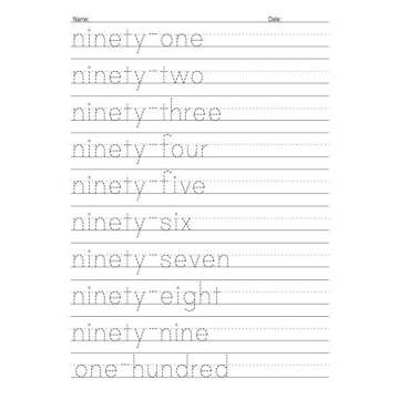 Handwriting Practice Book for Kids Ages 6-10 : Printing workbook for Grades 1, 2 & 3, Learn to Trace Alphabet Letters and Numbers 1-100, Sight Words, ... and Math Drills for Grades 1, 2, 3 & 4)