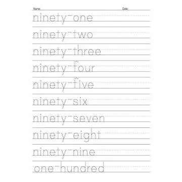 Handwriting Practice Book for Kids Ages 6-10 : Printing workbook for Grades 1, 2 & 3, Learn to Trace Alphabet Letters and Numbers 1-100, Sight Words, ... and Math Drills for Grades 1, 2, 3 & 4)