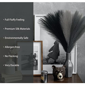 Faux Dried Pampas Grass Decor for Home & Weddings