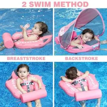 Joyooss Mambobaby Float with Canopy for Infants