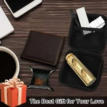 Cigarette Rolling Machine, Vintage Brass Cigarette Roller, Pure Copper Joint Roller Machine, Cigarette Machines,Use with 70 mm Papers, for Leisure, Outdoor, Parties, Creative Activities, Gifts