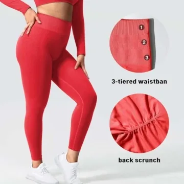 YEOREO Amplify Leggings - Seamless Scrunch & Butt Lift
