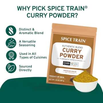 Mild Indian Curry Powder | 11 Aromatic Spices in 14oz