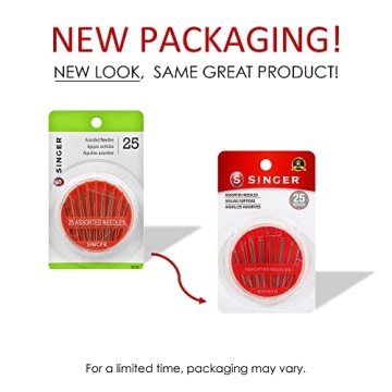 Singer Assorted Hand Needles Compact Set 25 Count