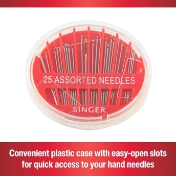Singer Assorted Hand Needles Compact Set 25 Count