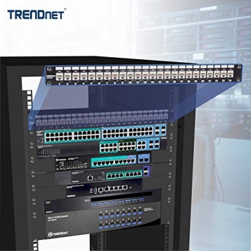 TRENDnet 24-Port Keystone Patch Panels for Reliable Networking