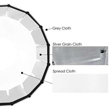 NEEWER Hexadecagon Softbox for Stunning Photography Lighting