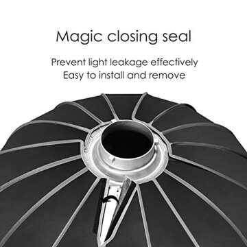 NEEWER Hexadecagon Softbox for Stunning Photography Lighting