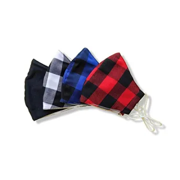 Hope Love Shine Checkered Face Masks - Stylish & Comfortable