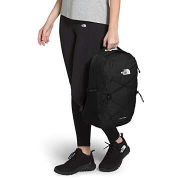 THE NORTH FACE Women's Jester Everyday Laptop Backpack, TNF Black, One Size
