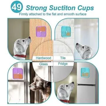 Premium 2PCS Licking Mat for Dogs - Anxiety Relief & Slow Feeder